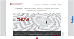 Desktop Screenshot of ghmw.pl